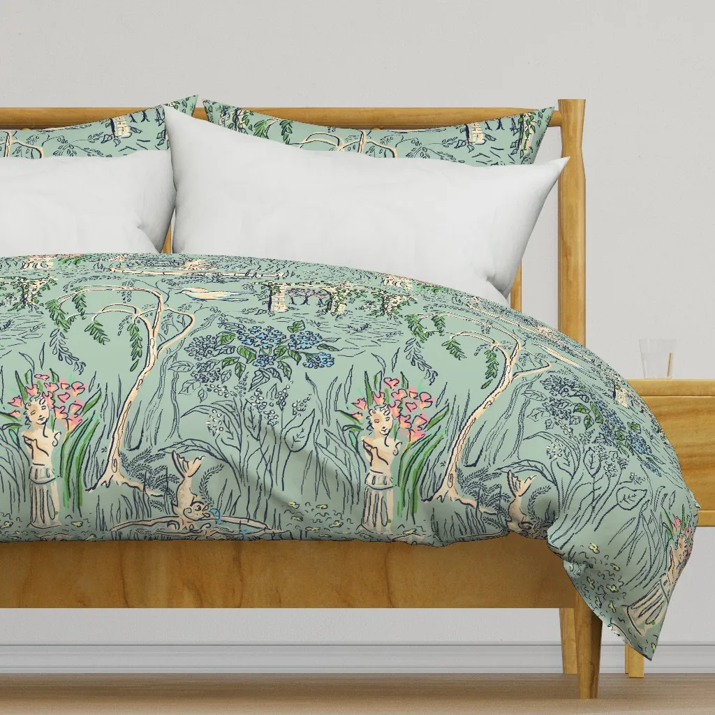 My Perfect Garden Duvet Cover - Blue product