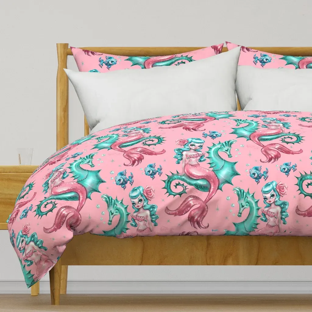 Mysterious Mermaid Duvet Cover - Pink product
