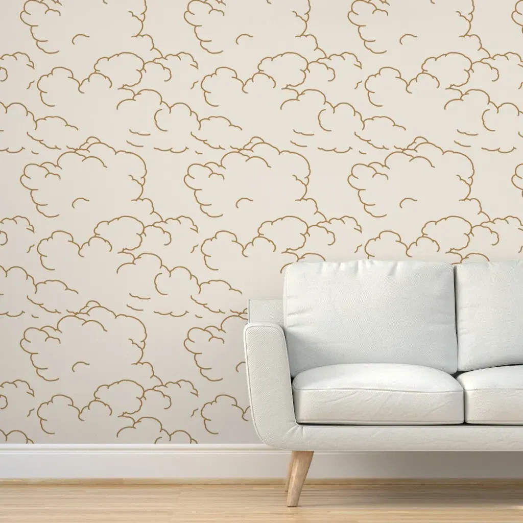 Mythos West Cloudburst Peel and Stick Wallpaper - Beige product