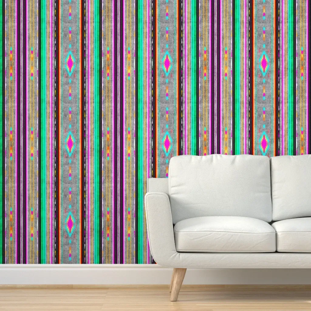 Nala Peel and Stick Wallpaper Removable - Teal product