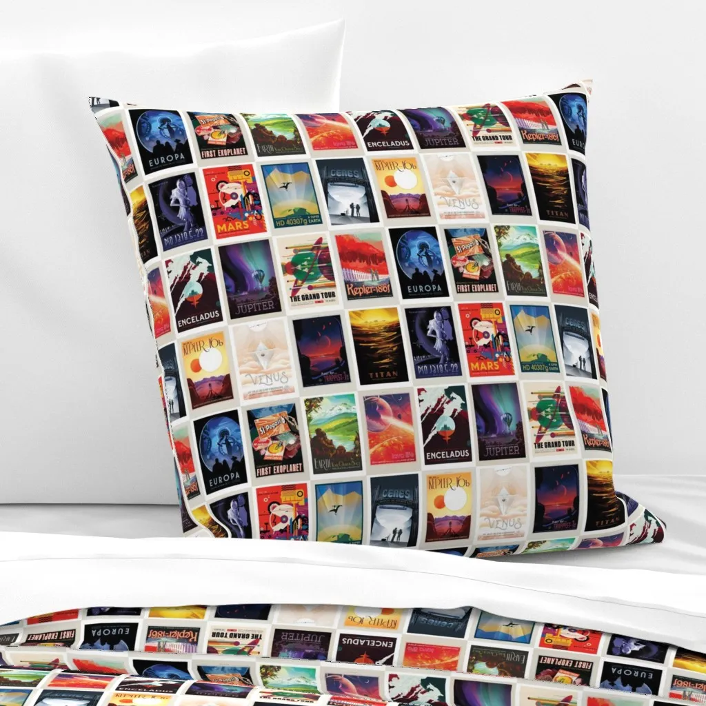 Nasa Travel Euro Pillow Sham product
