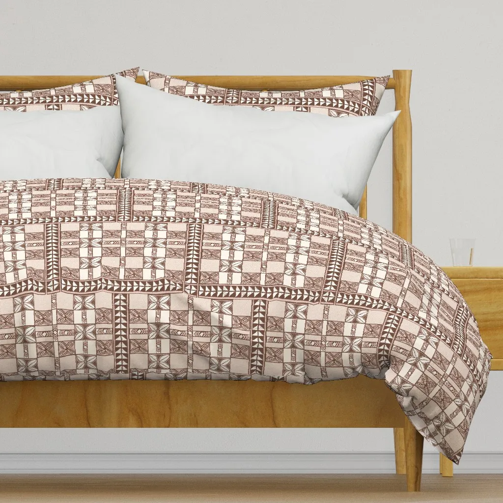 Native Kapa Duvet Cover - Brown product