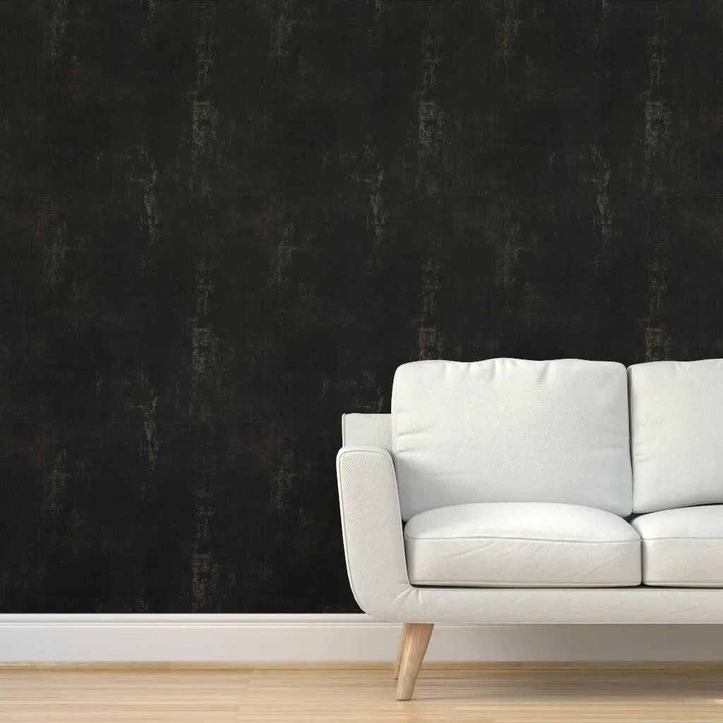 Natural History Peel and Stick Wallpaper - Dark Gray, Linen product
