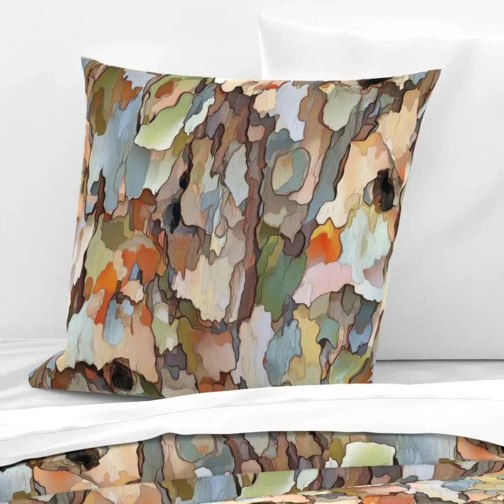 Natures Wrap Euro Pillow Sham - Beige product