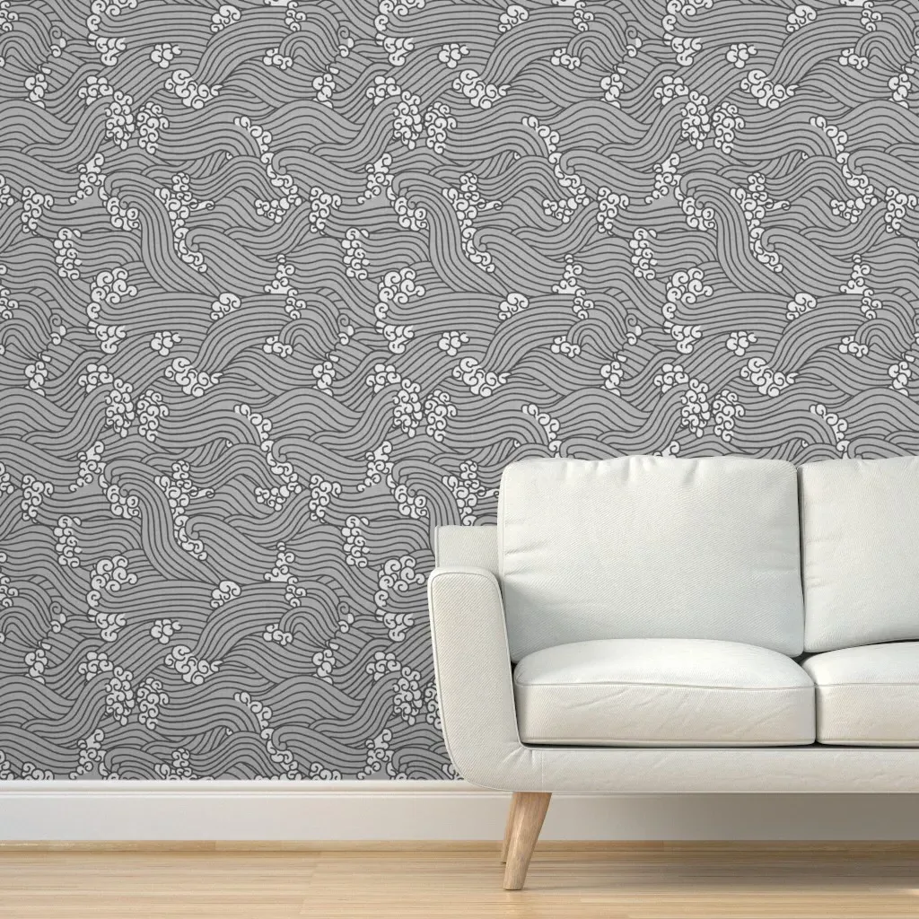 Navi Peel and Stick Wallpaper - Grey product