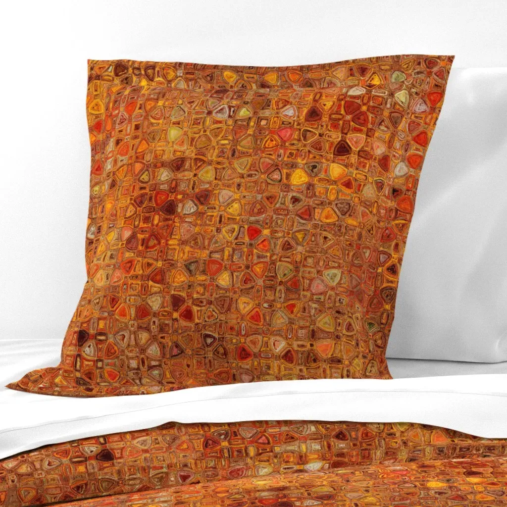 Nepenthe Euro Pillow Sham - Burnt Orange product