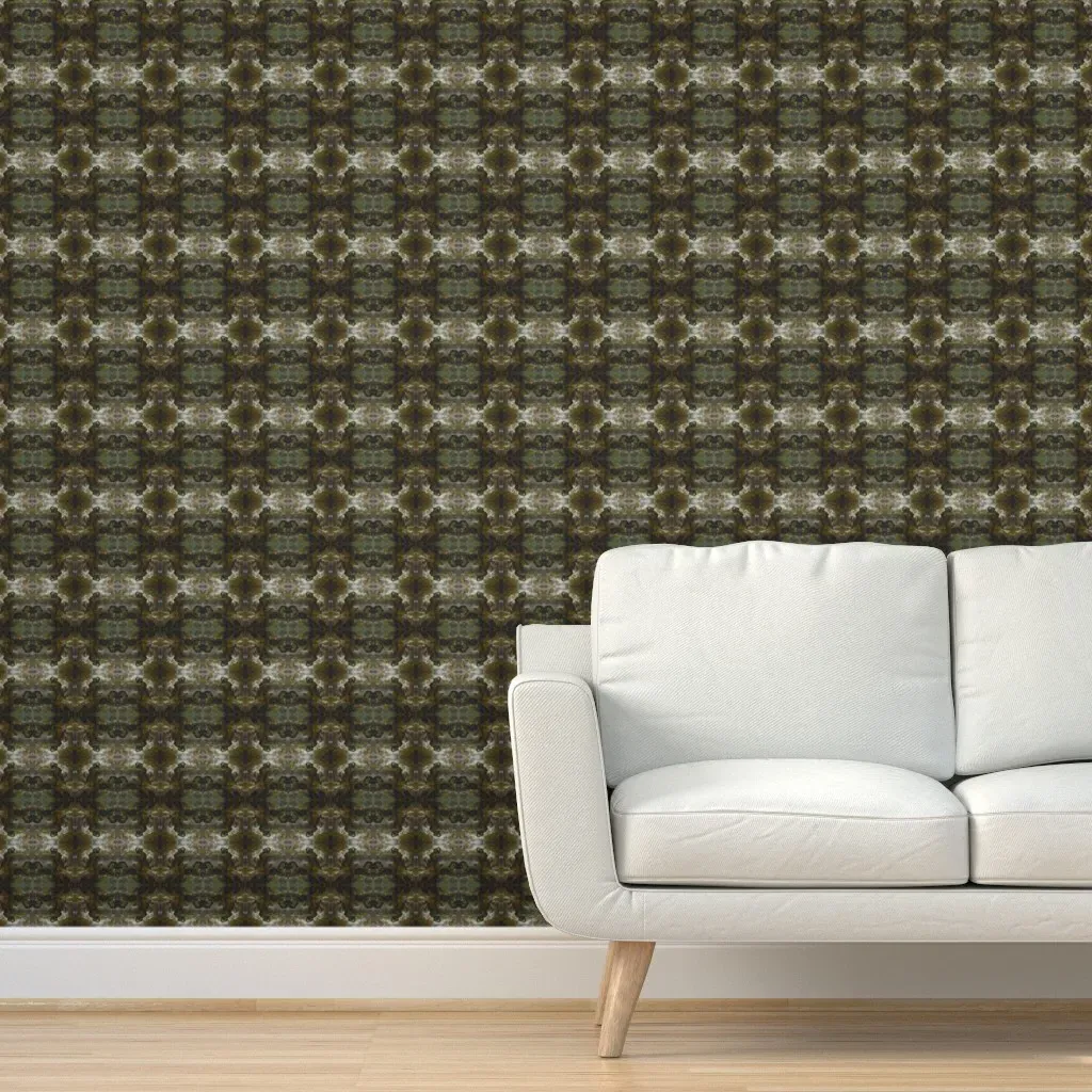 Netherworld Peel and Stick Wallpaper - Dark Brown product
