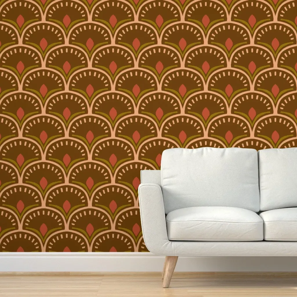 New Growth Peel and Stick Wallpaper - Brown product