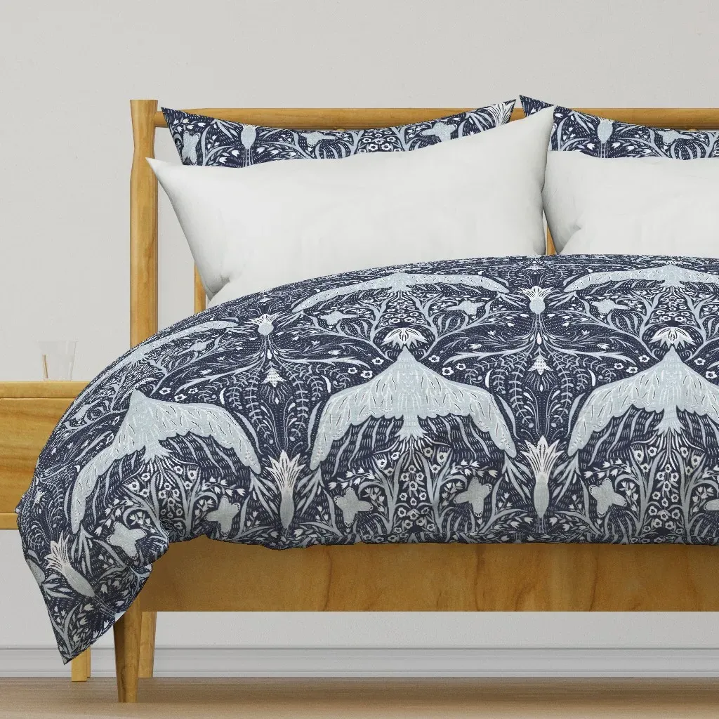 New Heights Large Scale Duvet Cover - Light Blue product