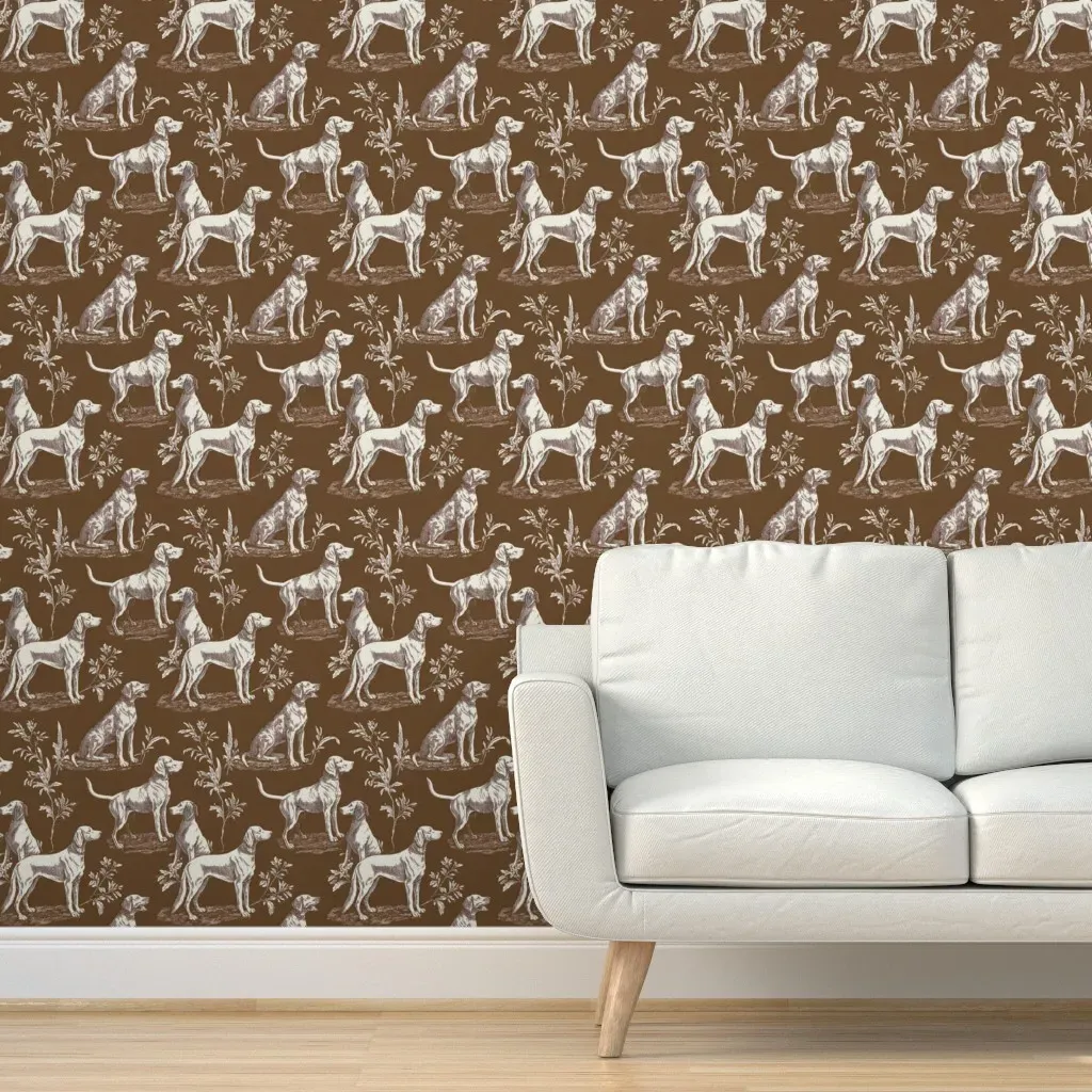 Noble Autumn Chase Peel and Stick Wallpaper - Beige product