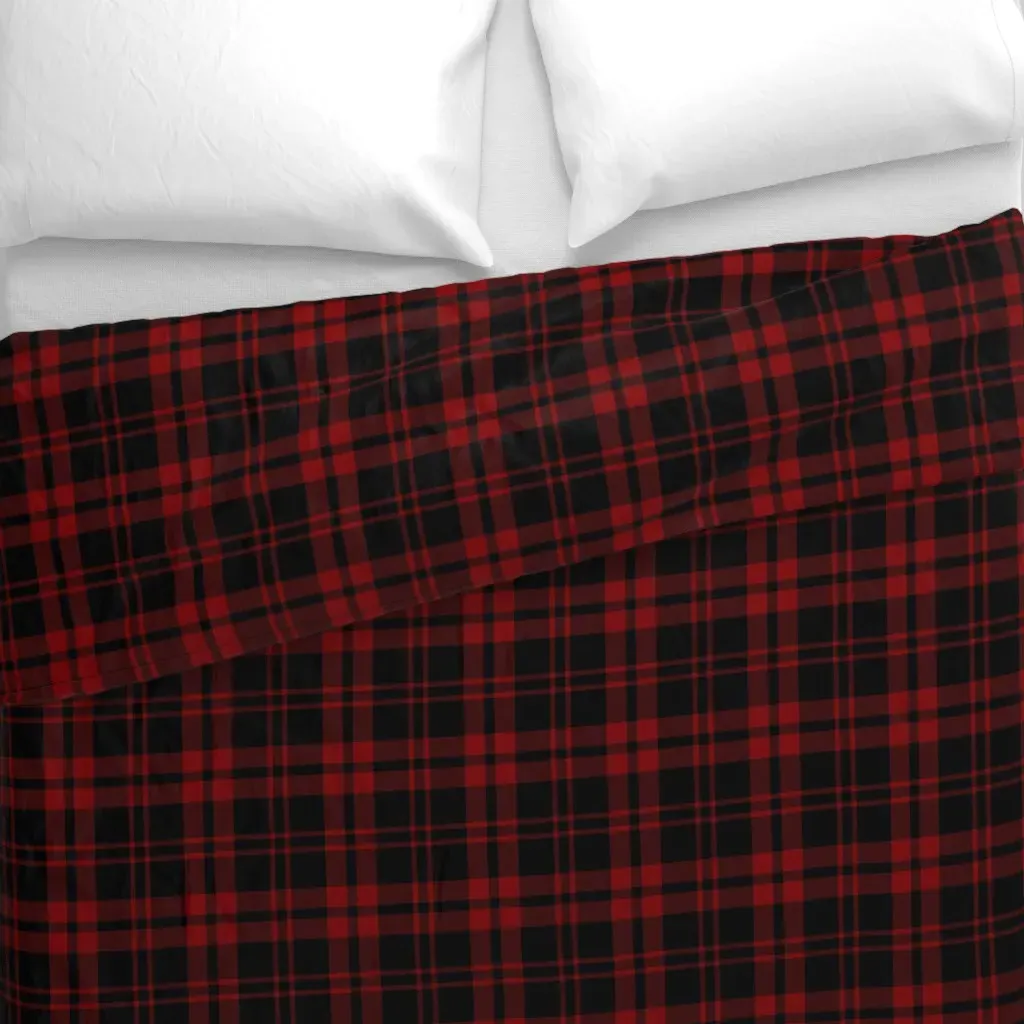 Norwegian Romsdal Tresfjord Duvet Cover - Black alternate view