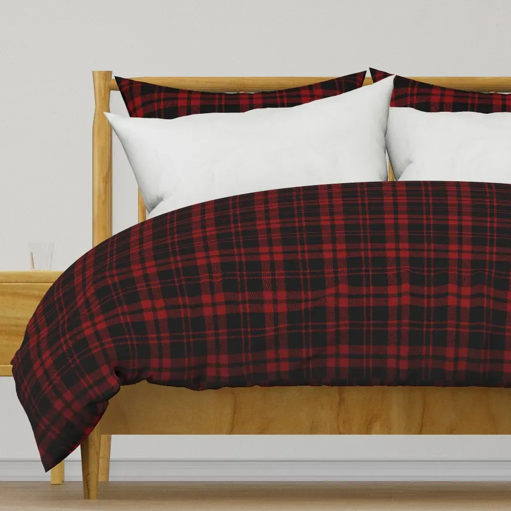Norwegian Romsdal Tresfjord Duvet Cover - Black product