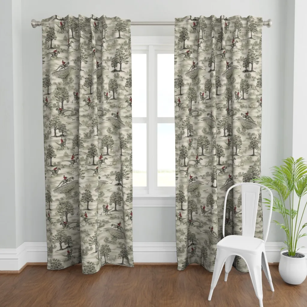 Not-So-Traditional Curtain Panel - Beige product