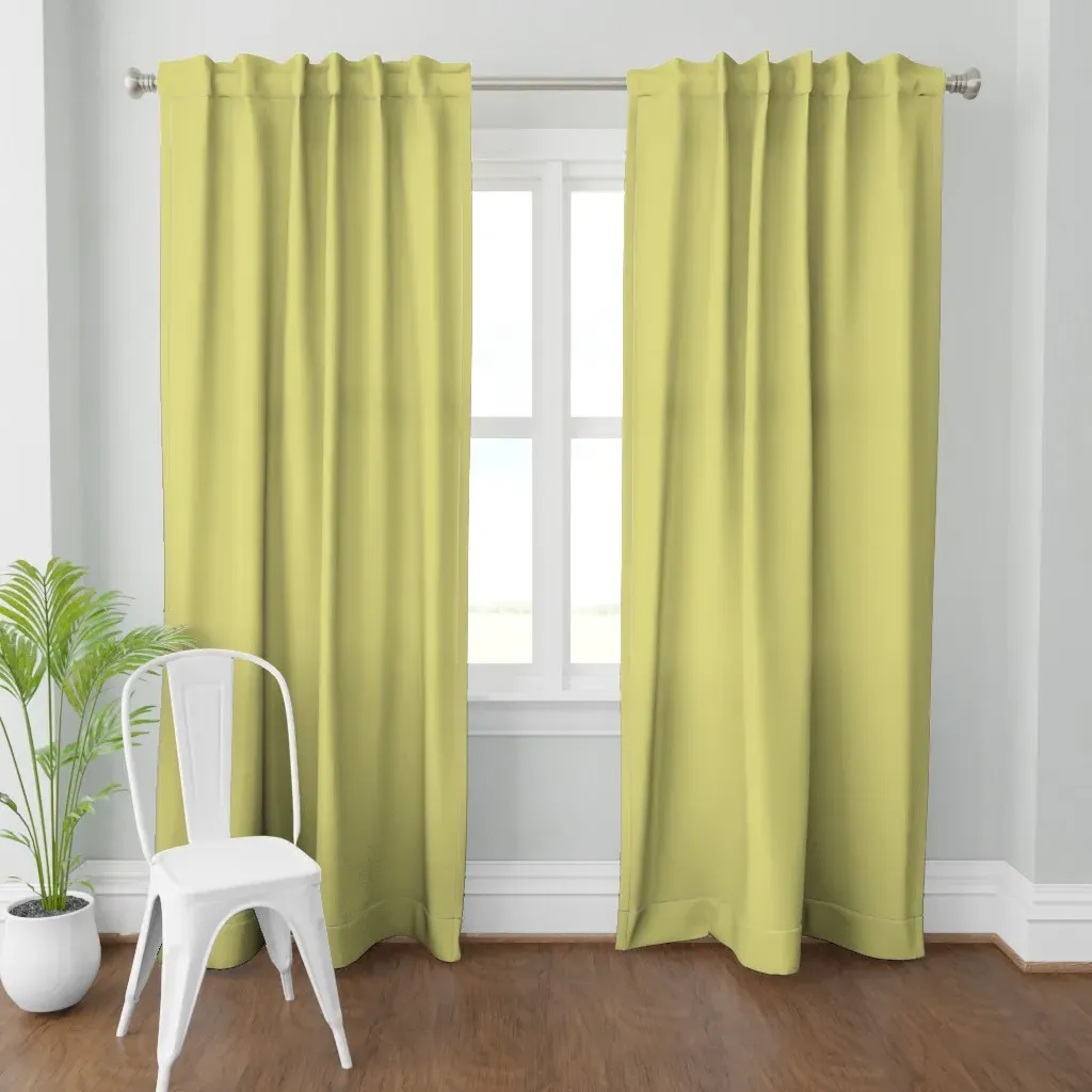 Oahu Sunset Curtain Panel - Celadon product