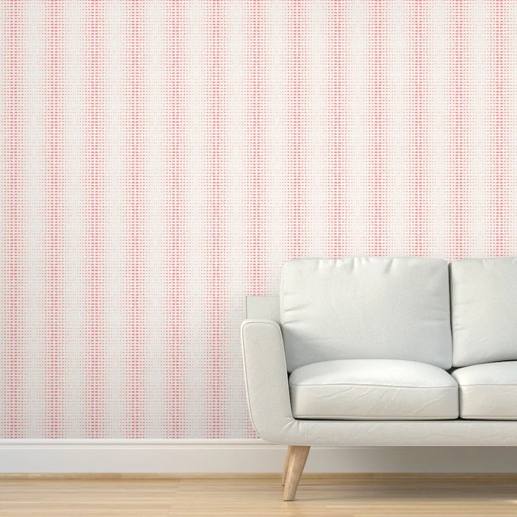 Oceana Line Peel and Stick Wallpaper - Coral product