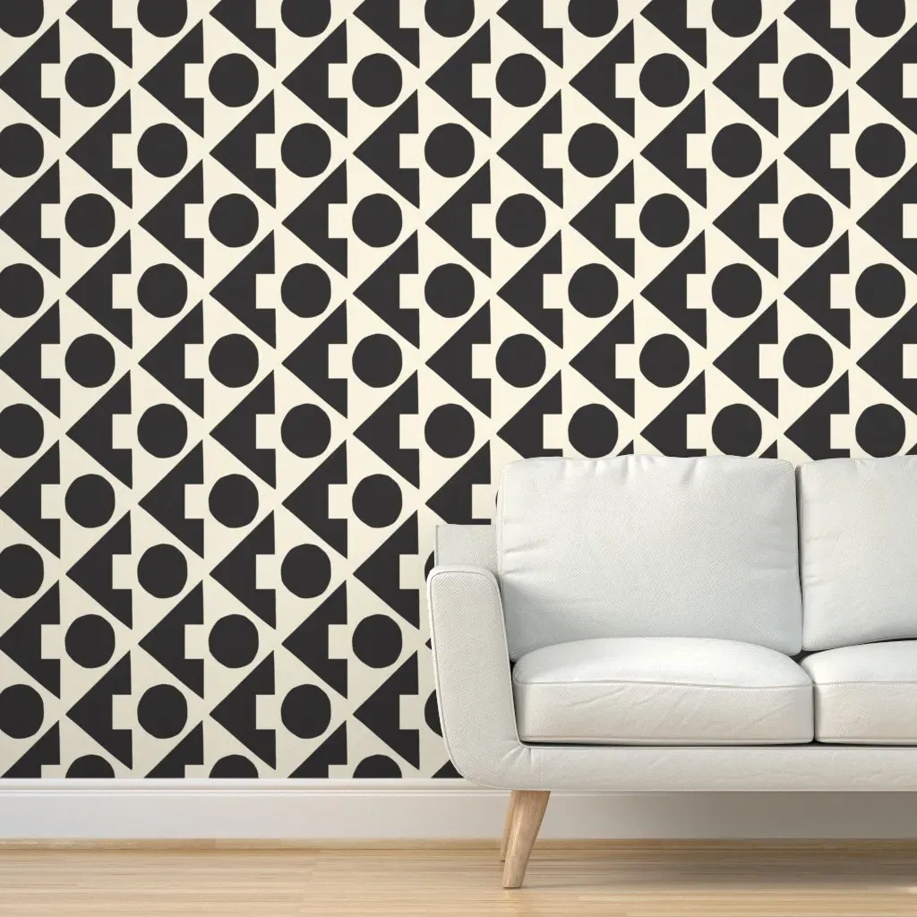 Offline No. 5 Peel and Stick Wallpaper - Black product