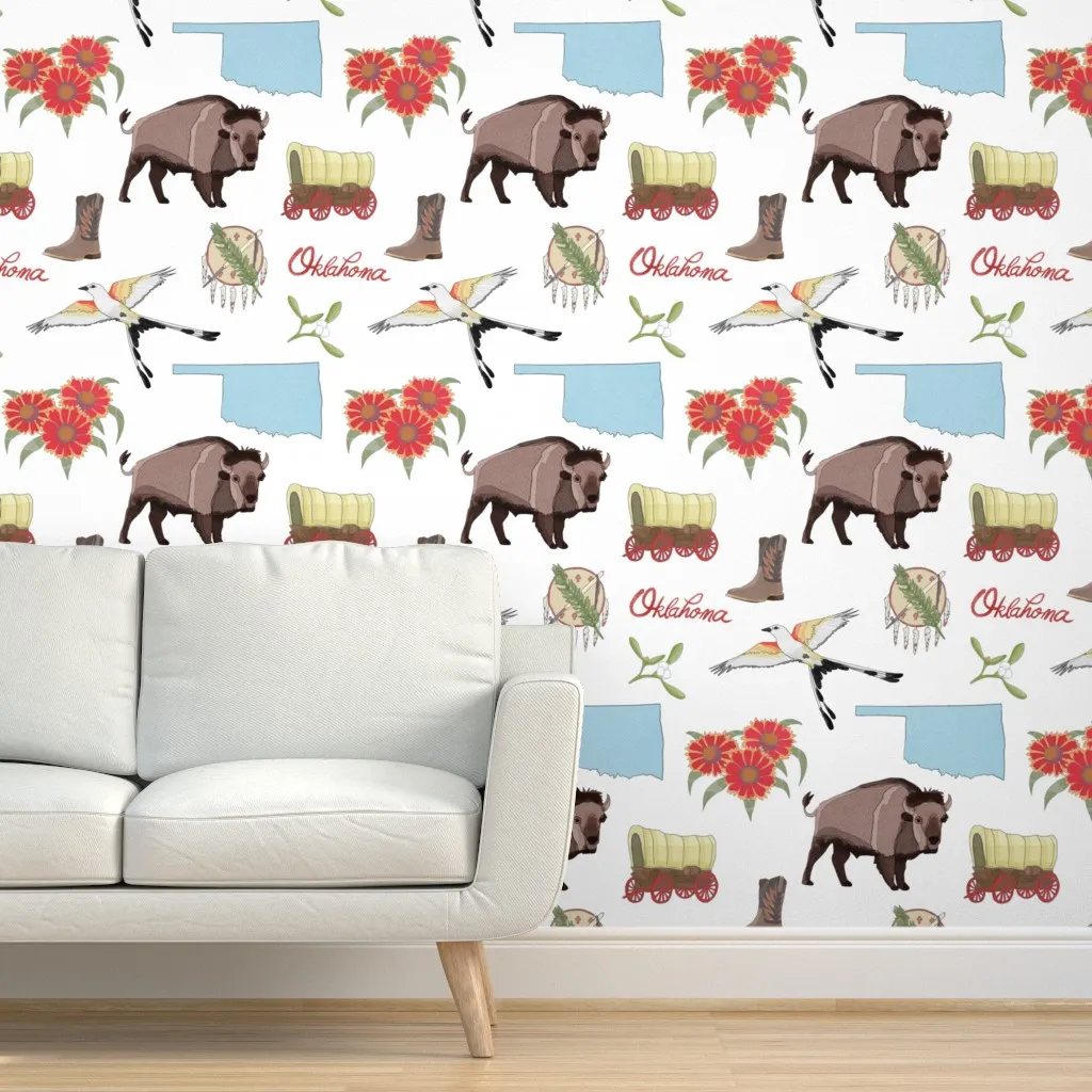 Oklahoma Peel and Stick Wallpaper - Beige product
