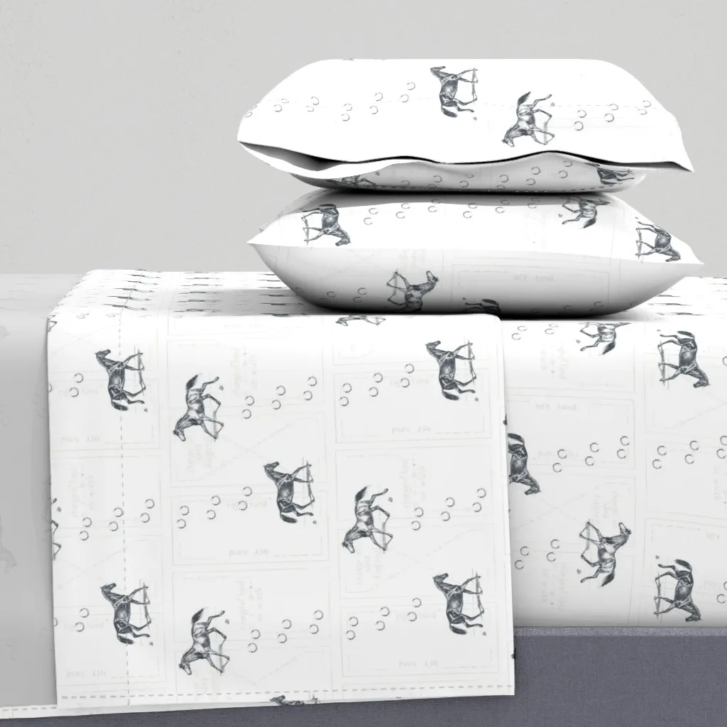 Old School Queen Sheet Set - Gray product
