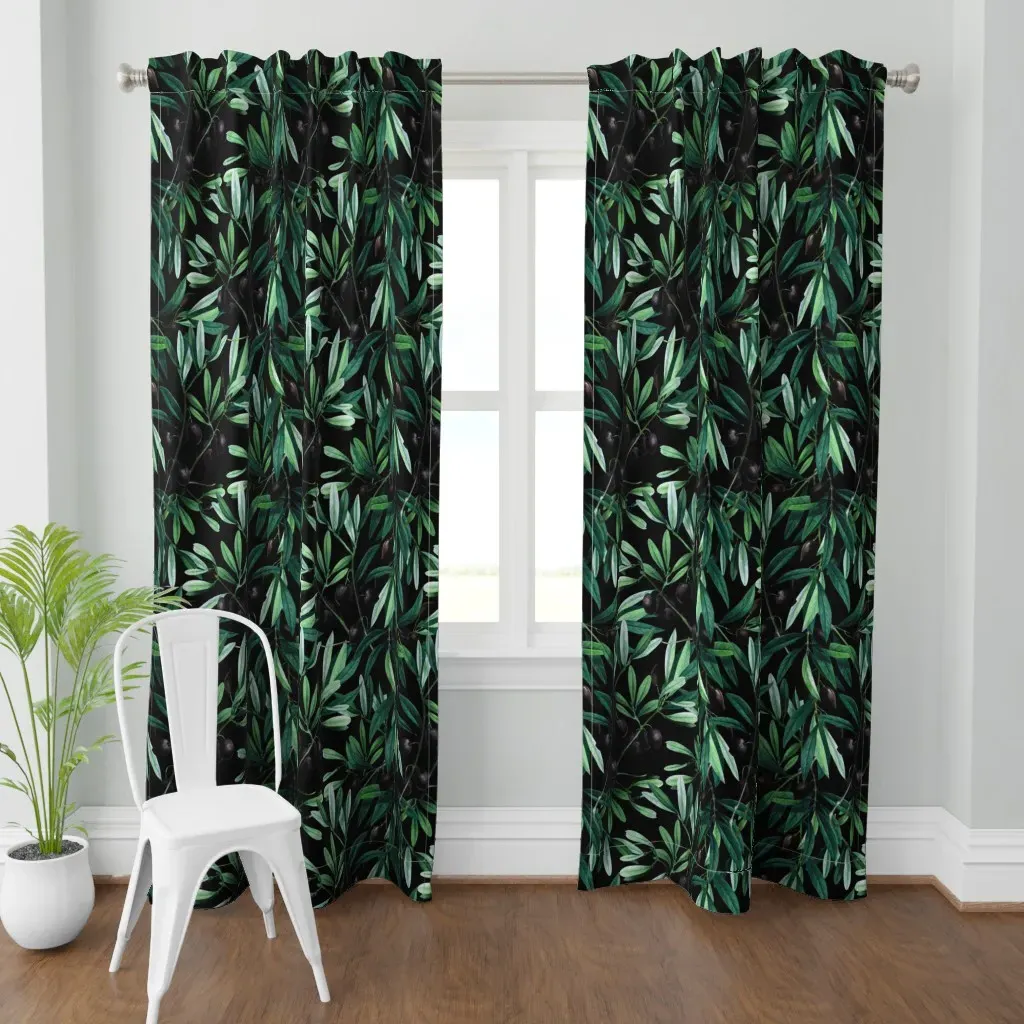 Olive Curtain Panel - Green product
