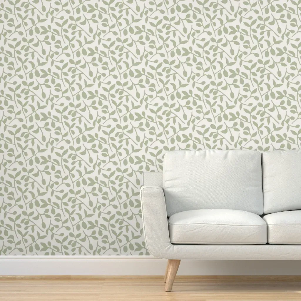 Olive Grove Peel and Stick Wallpaper - Sage Green product