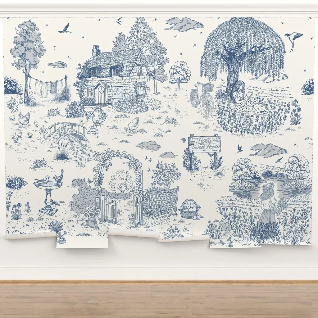 Once Upon A Lane Peel and Stick Wall Mural product