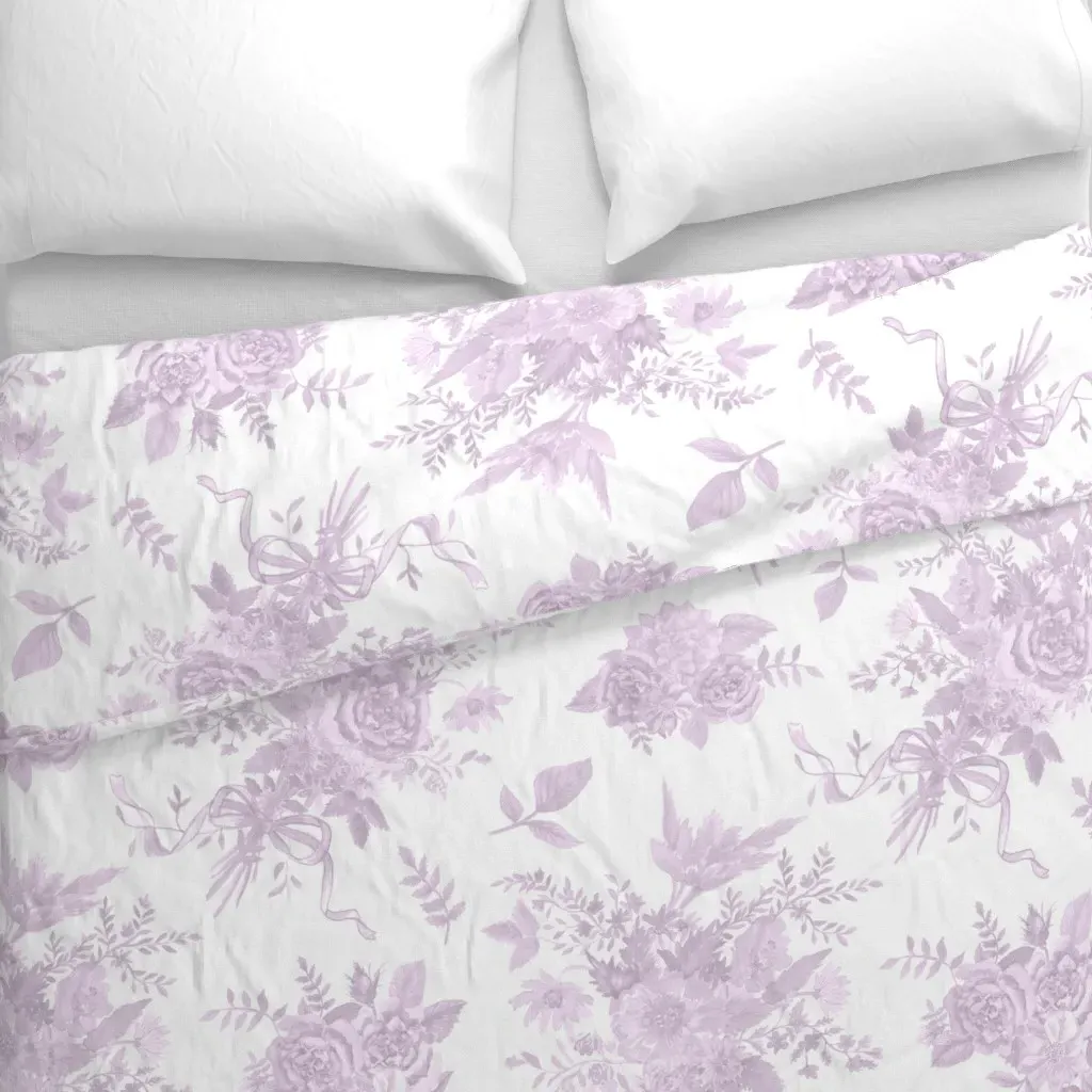 Opaline-Lilac Duvet Cover - Lavender alternate view