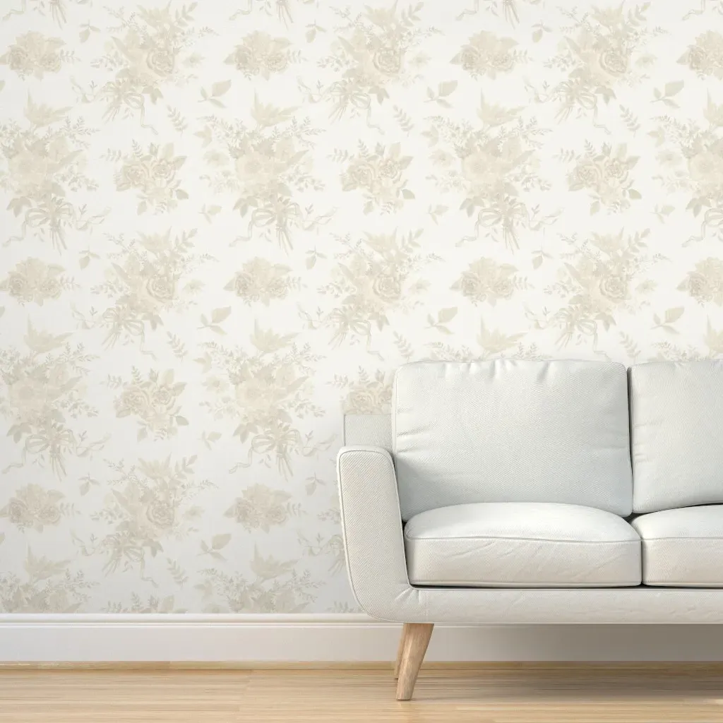 Opaline Peel and Stick Wallpaper Removable - Off-White product