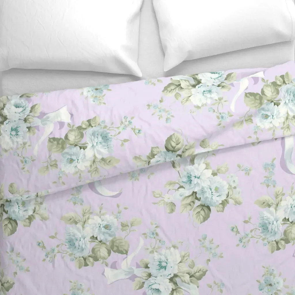 Orchard House Duvet Cover - Lavender alternate view