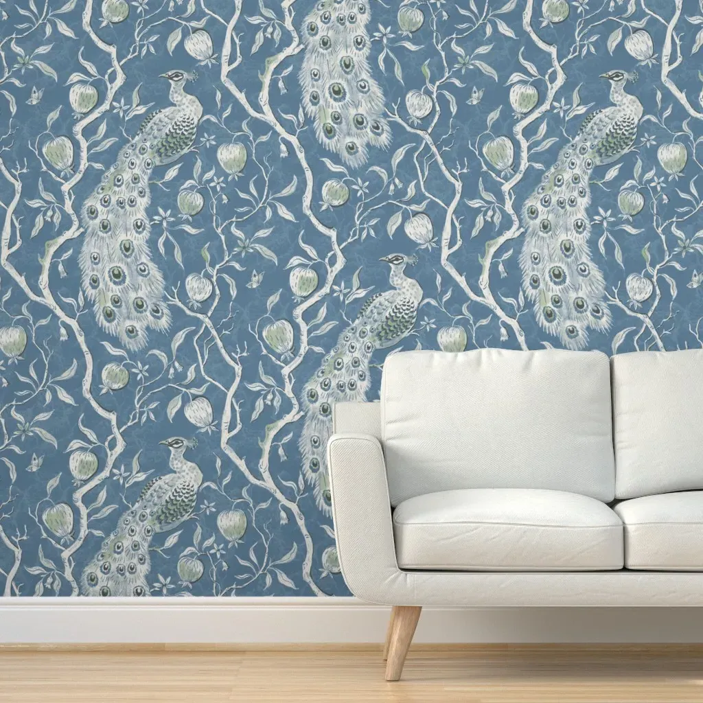 Orissa Andover Peel and Stick Wallpaper - Blue product