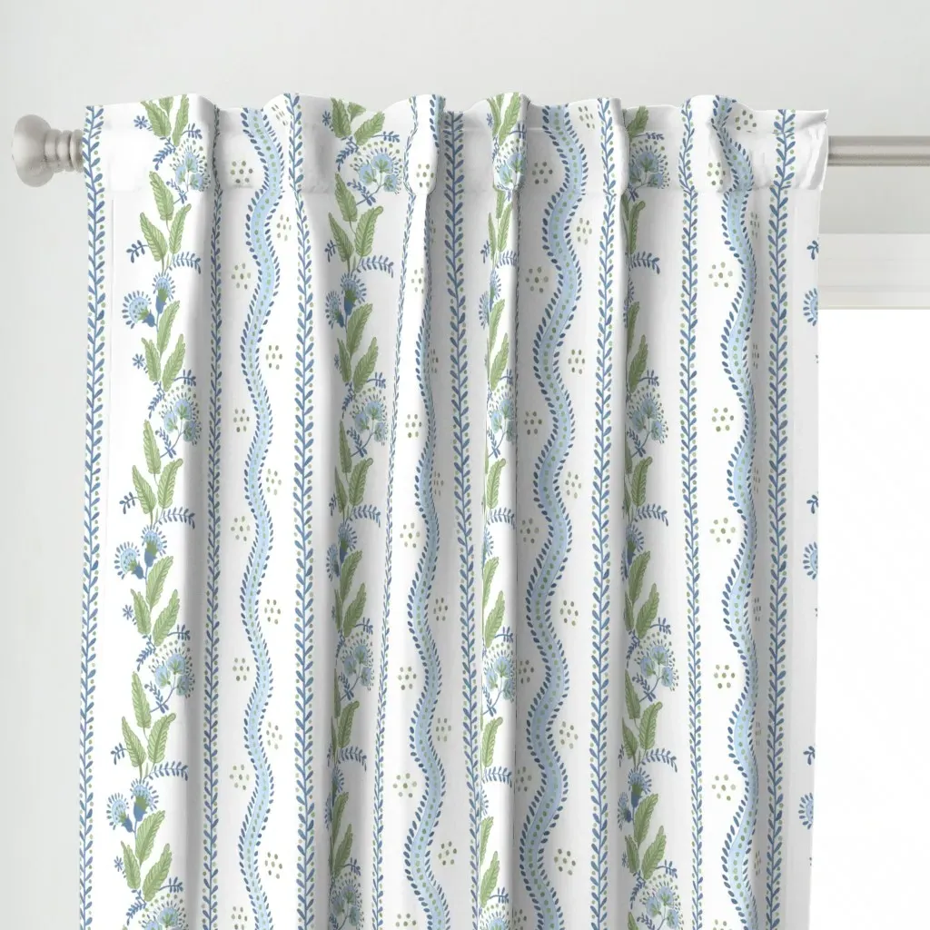 Outdoor Curtain Panel - Light Blue alternate view