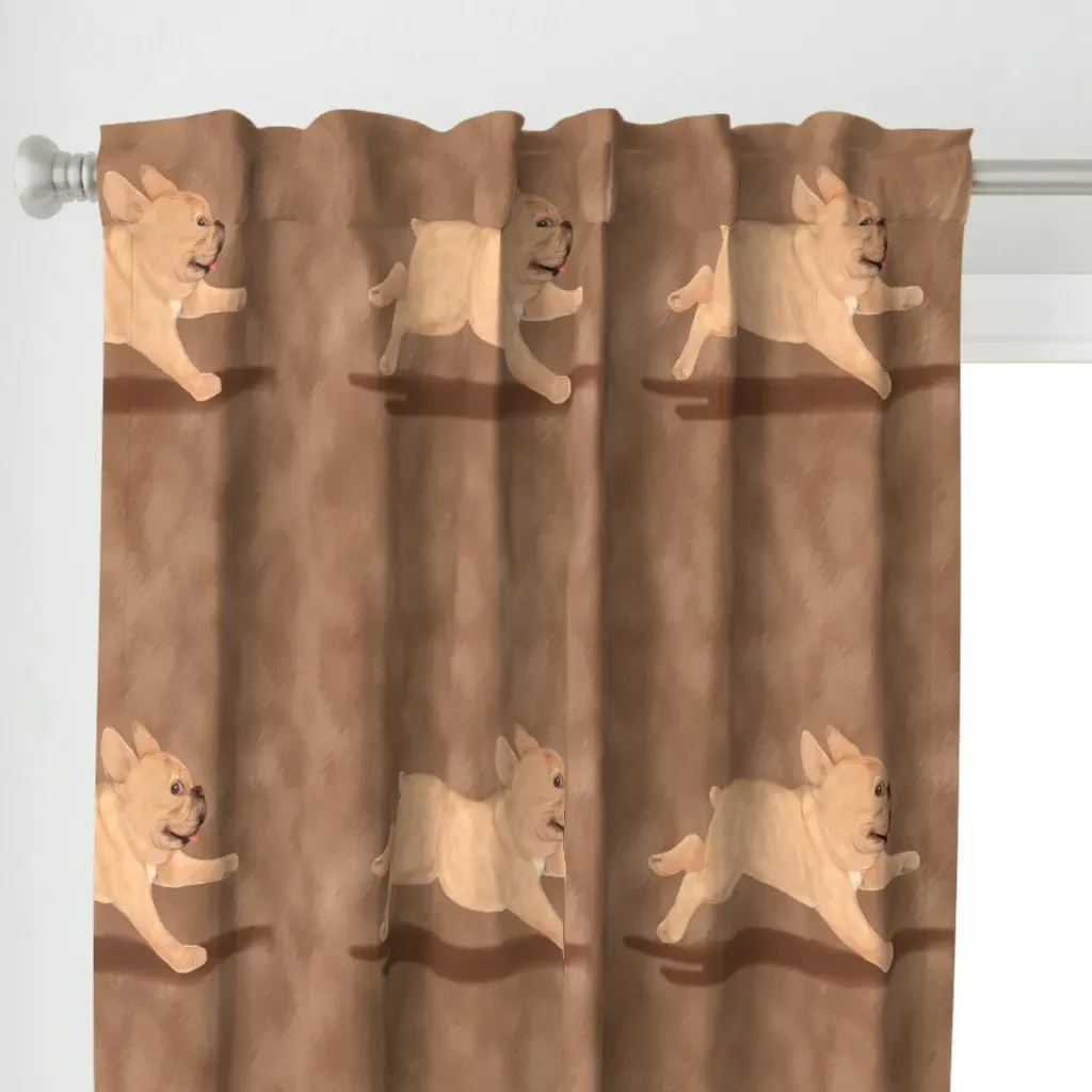 Paint Me Like A French Curtain Panel - Light Beige alternate view