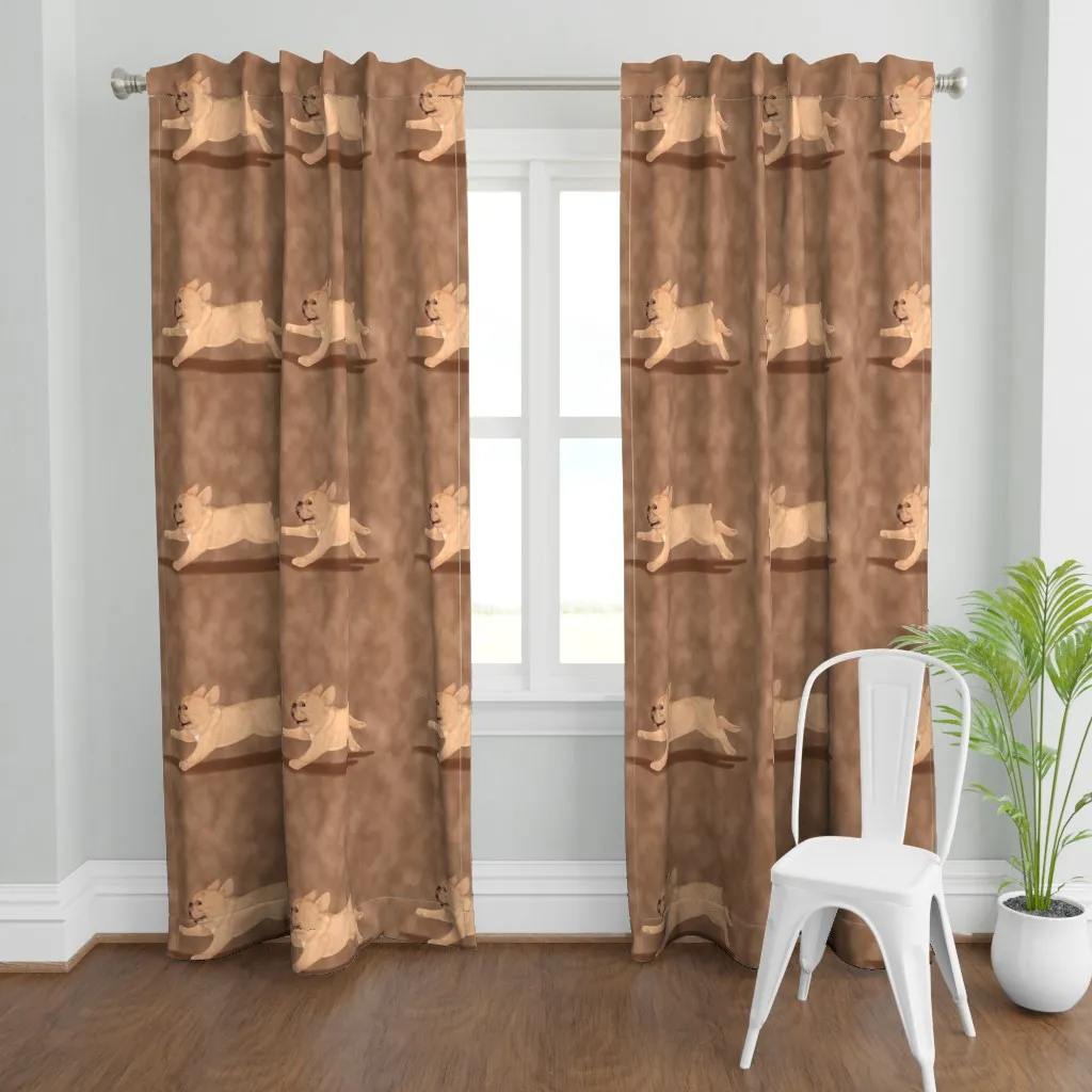 Paint Me Like A French Curtain Panel - Light Beige product