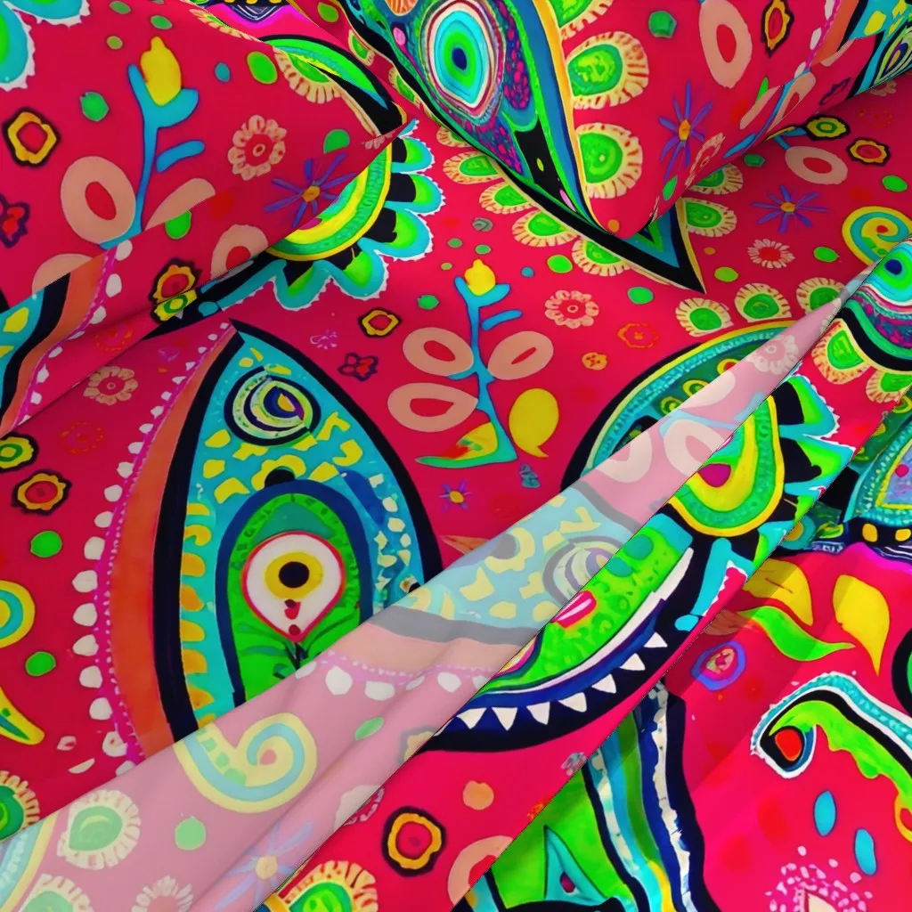 Paisley Queen Sheet Set - Pink alternate view