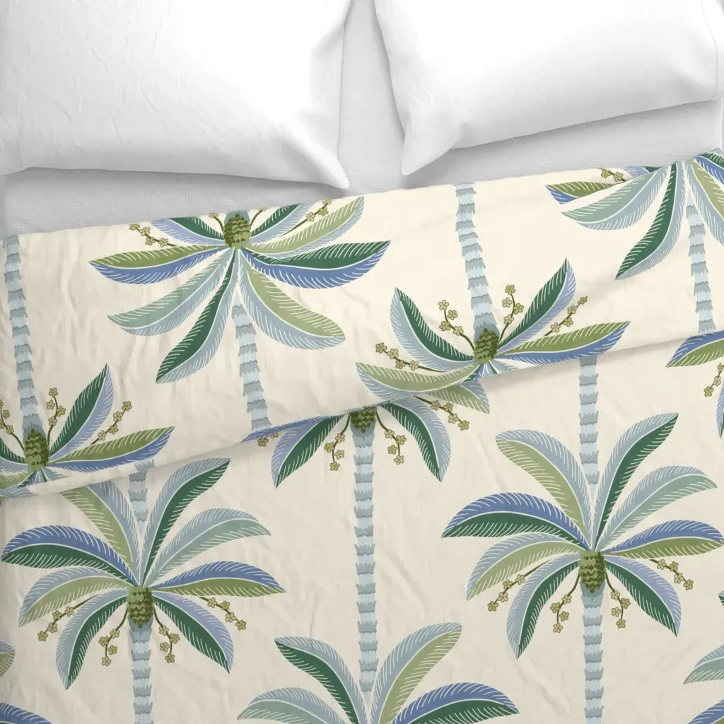 Palm Springs Classic Palm Duvet Cover alternate view