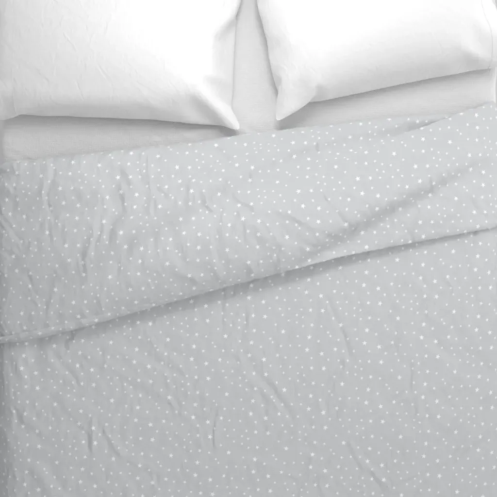 Panda Dreams Stars Duvet Cover - White alternate view