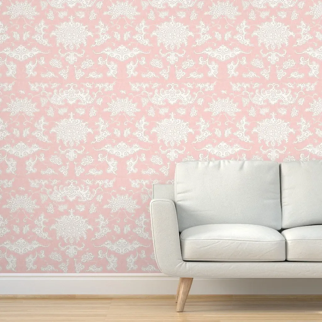 Paradise Peel and Stick Wallpaper - Blush Pink product