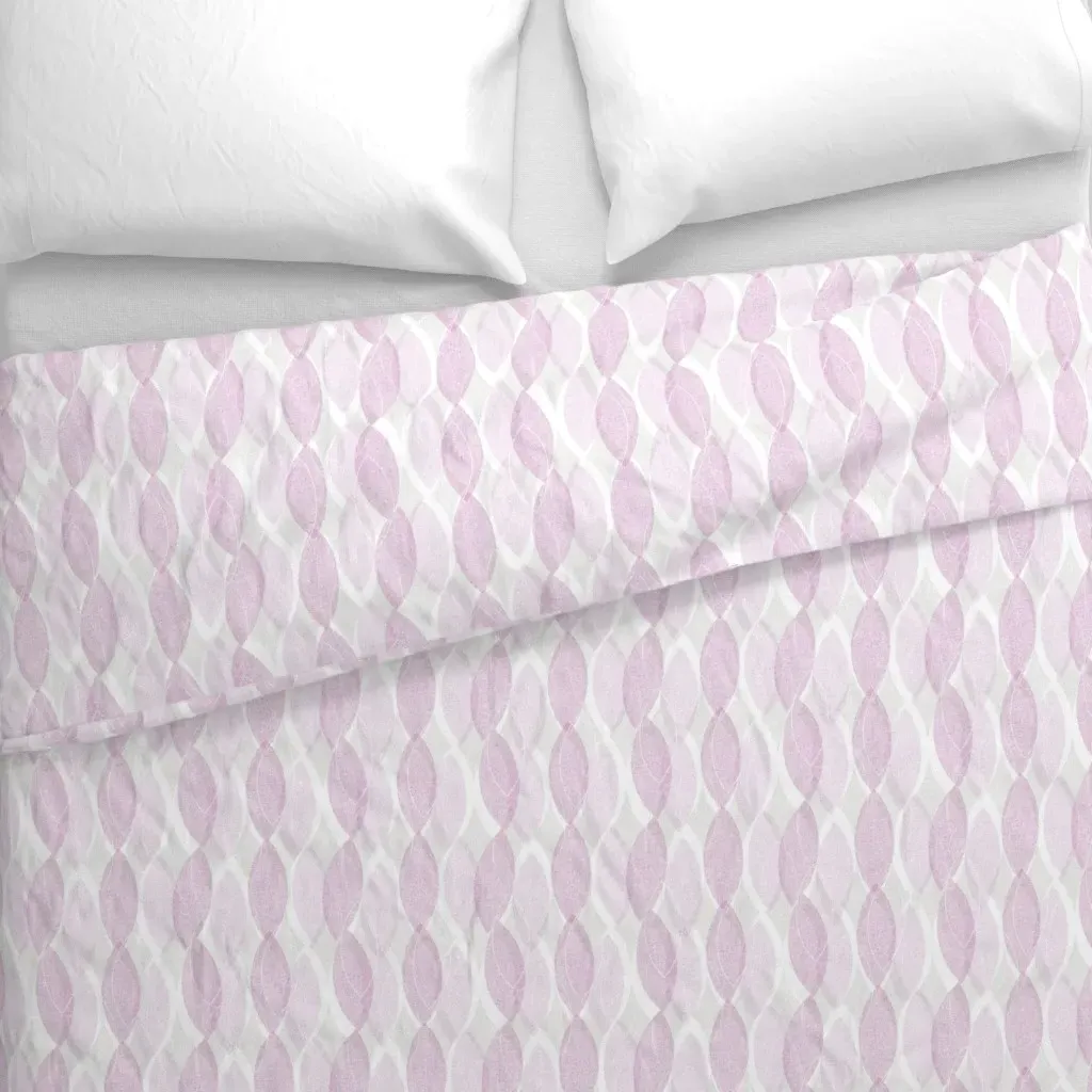 Pastel Cafe Berry Autumn Duvet Cover - Lavender alternate view