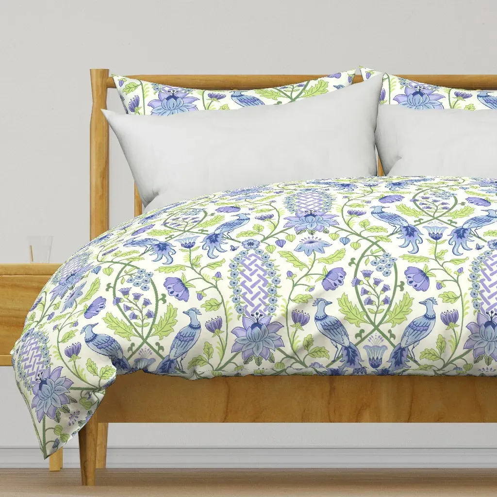 Pastel Comforts Chinoiserie Duvet Cover - Periwinkle product