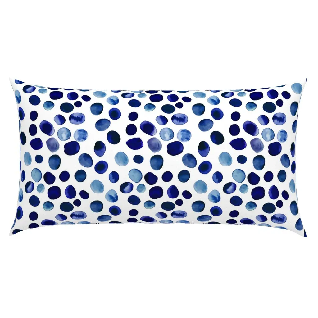Pebble Beach King Pillow Sham - Dark Blue product