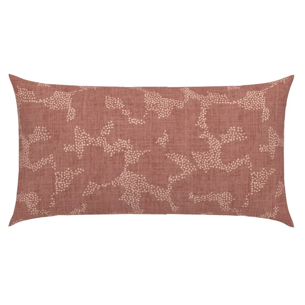 Pebble Dot Organic Abstract Textured King Pillow Sham - Rose product