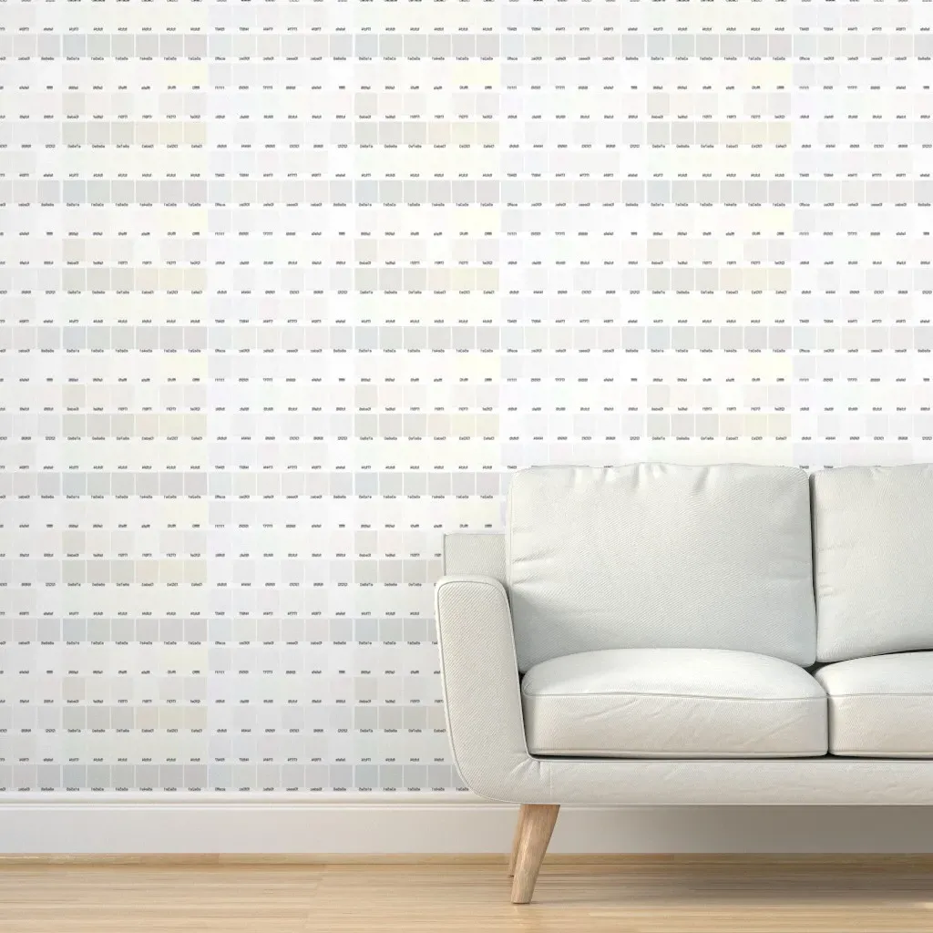 Peel and Stick Color Map Wallpaper - Off White product