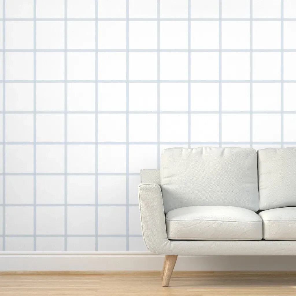 Peel and Stick Cross Hatch Wallpaper - Light Blue product