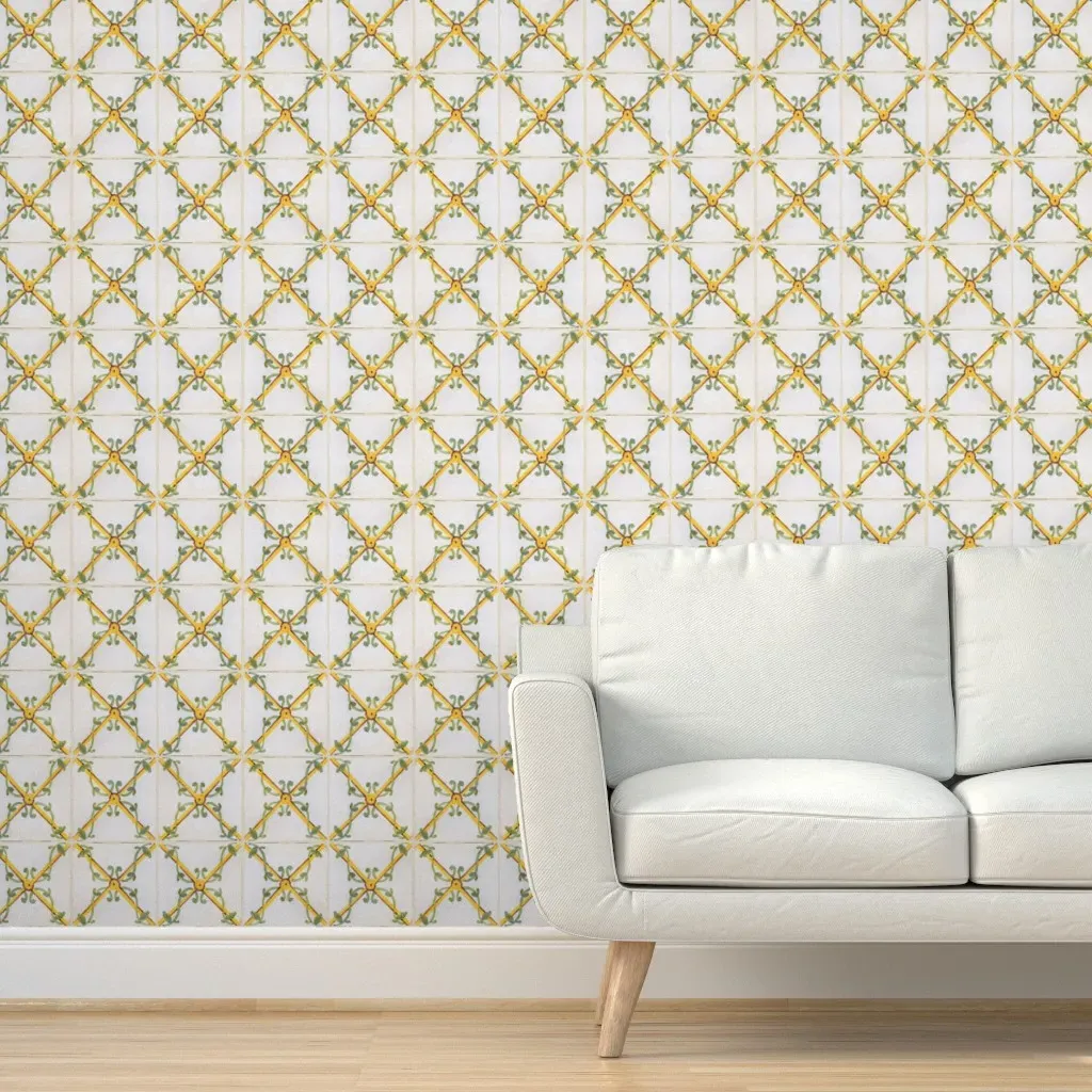 Peel and Stick Kitchen Tile Removable Wallpaper - Yellow product