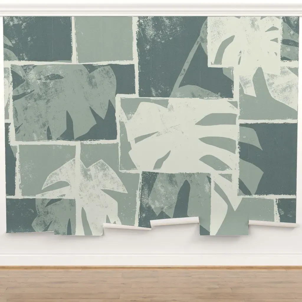 Peel and Stick Monstera Wall Mural product