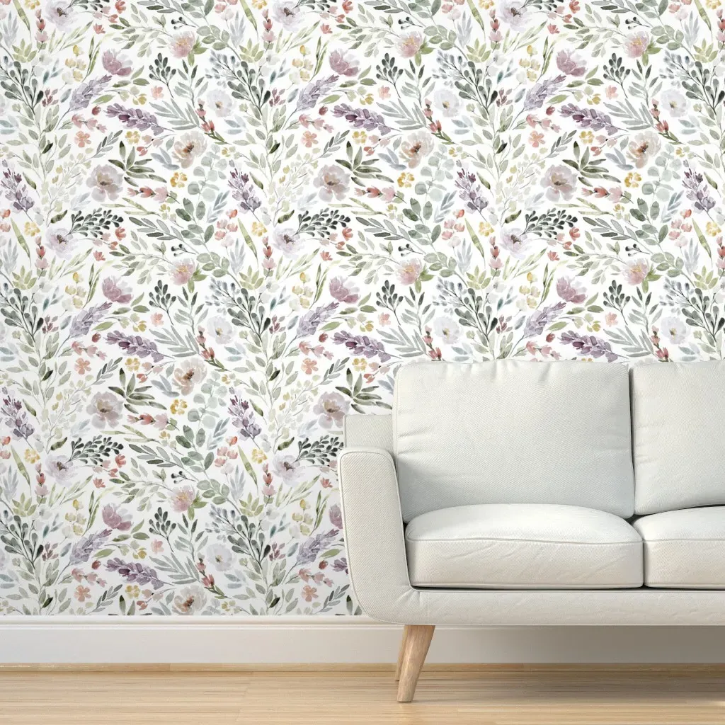 Peel and Stick Removable Wallpaper - Dusty Rose product