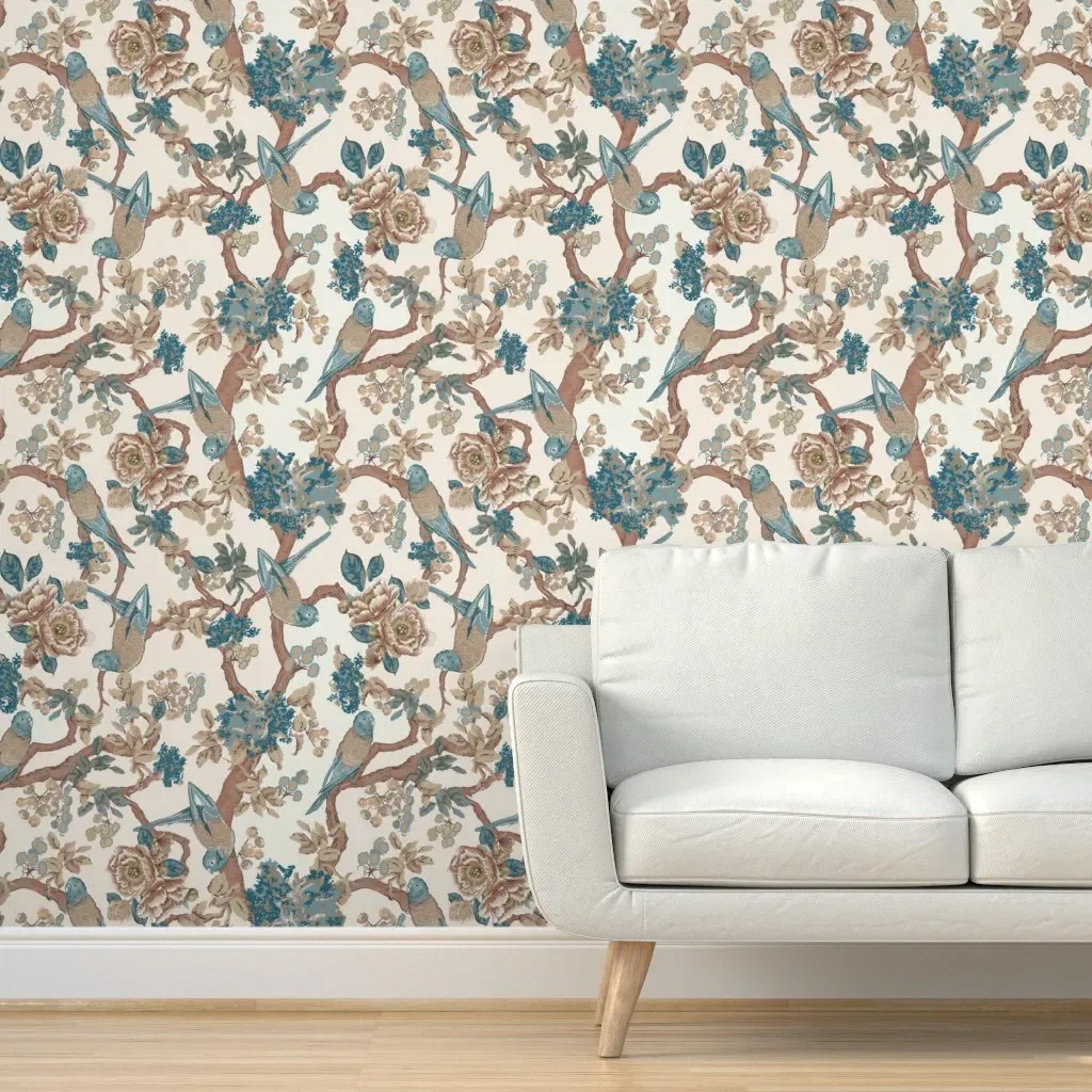 Peel and Stick Removable Wallpaper - Dusty Rose product