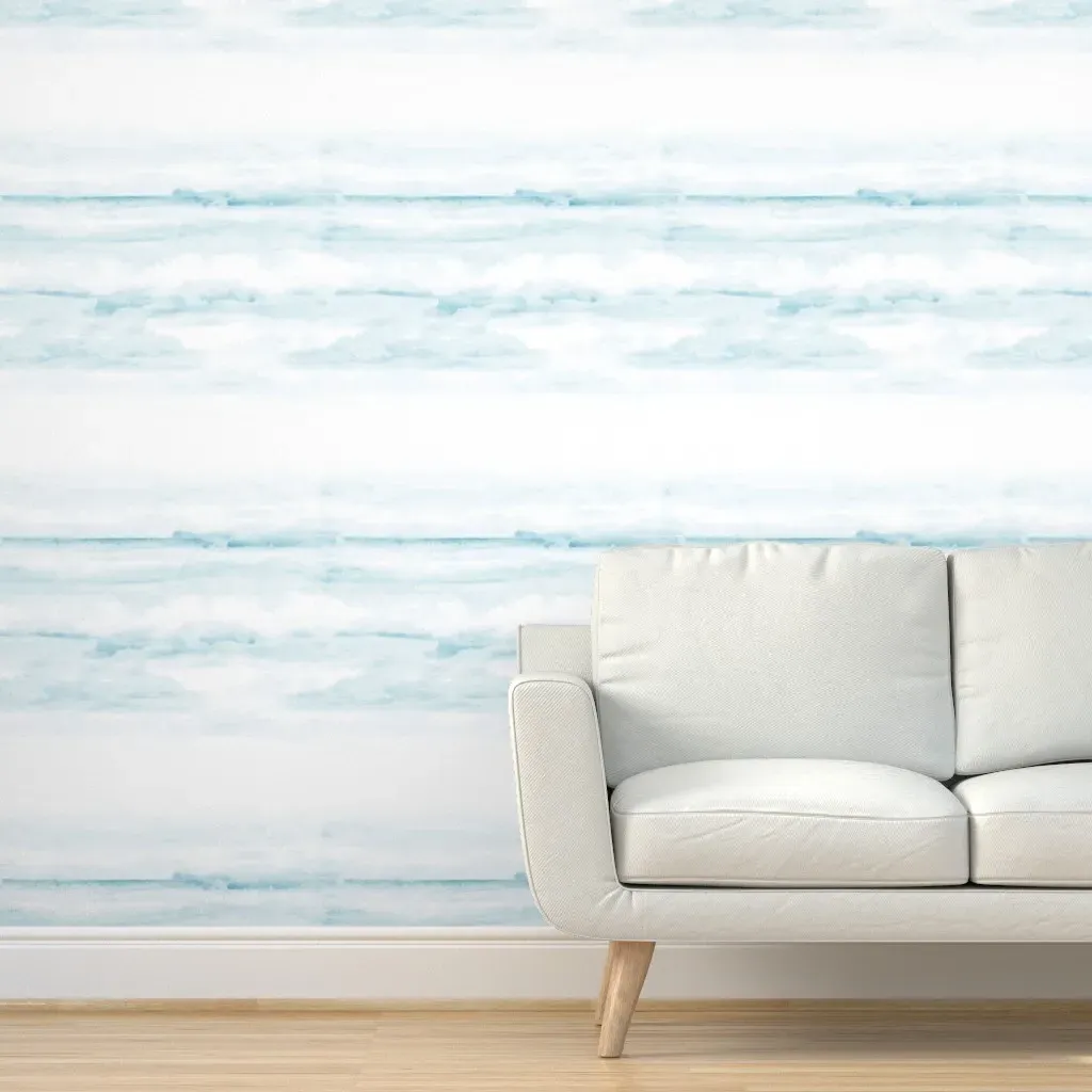 Peel and Stick Removable Wallpaper - Light Blue product