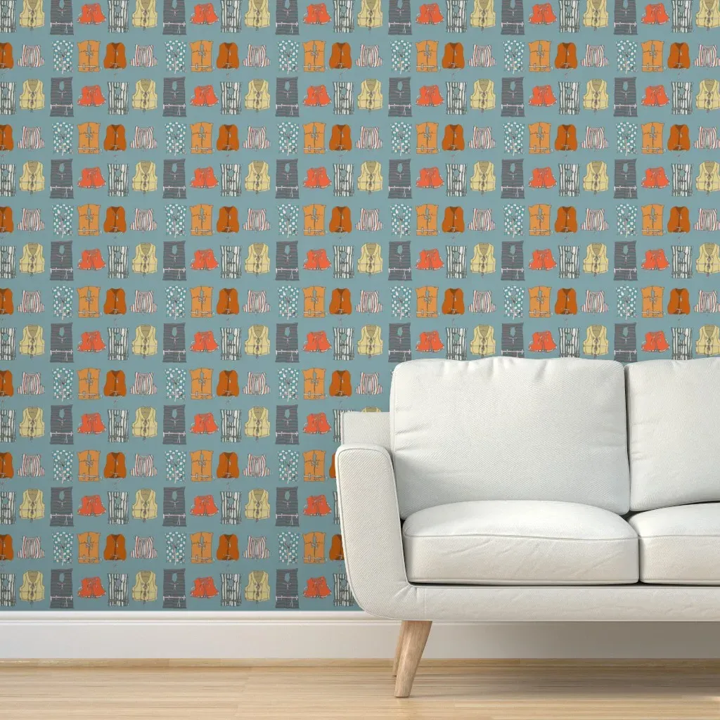 Peel and Stick Removable Wallpaper - Orange product