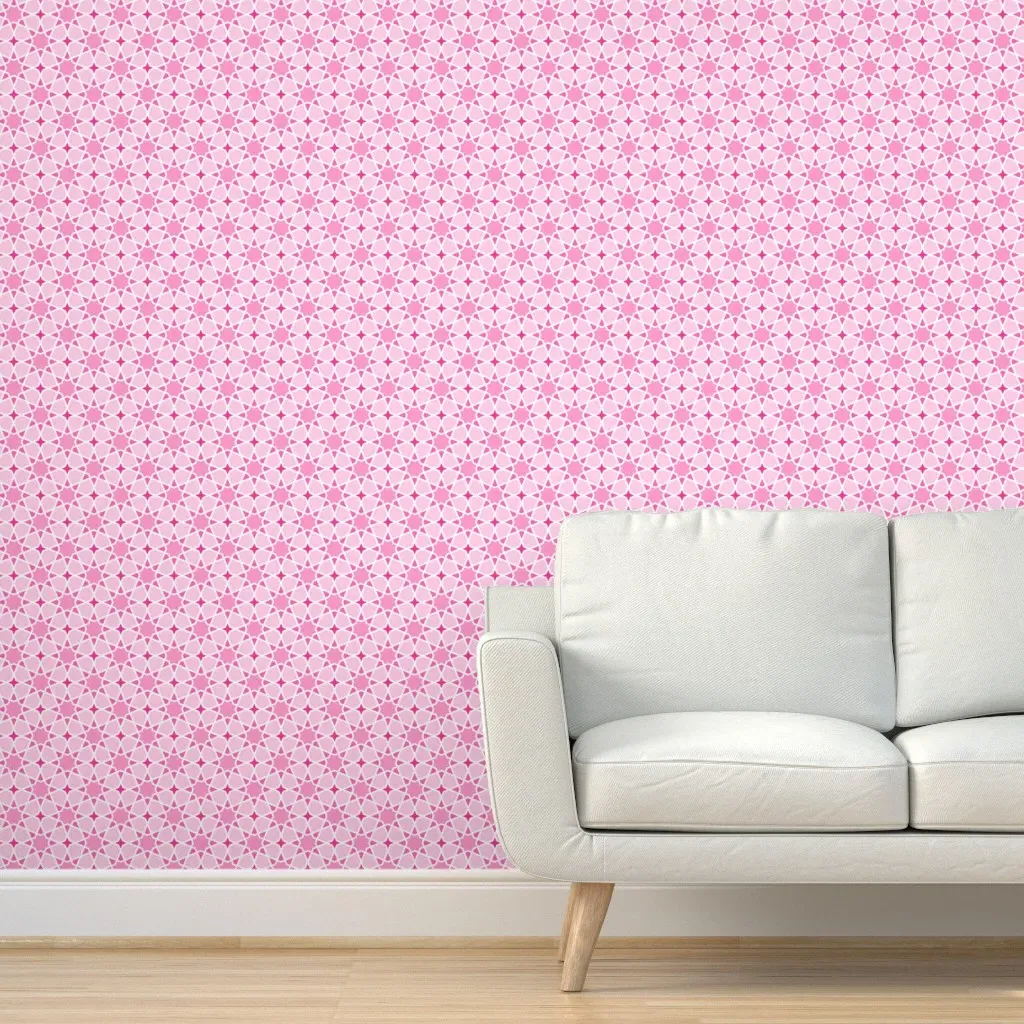 Peel and Stick Removable Wallpaper - Pink product