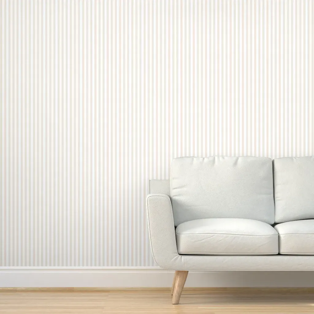 Peel and Stick Stripe Wallpaper - Cream product